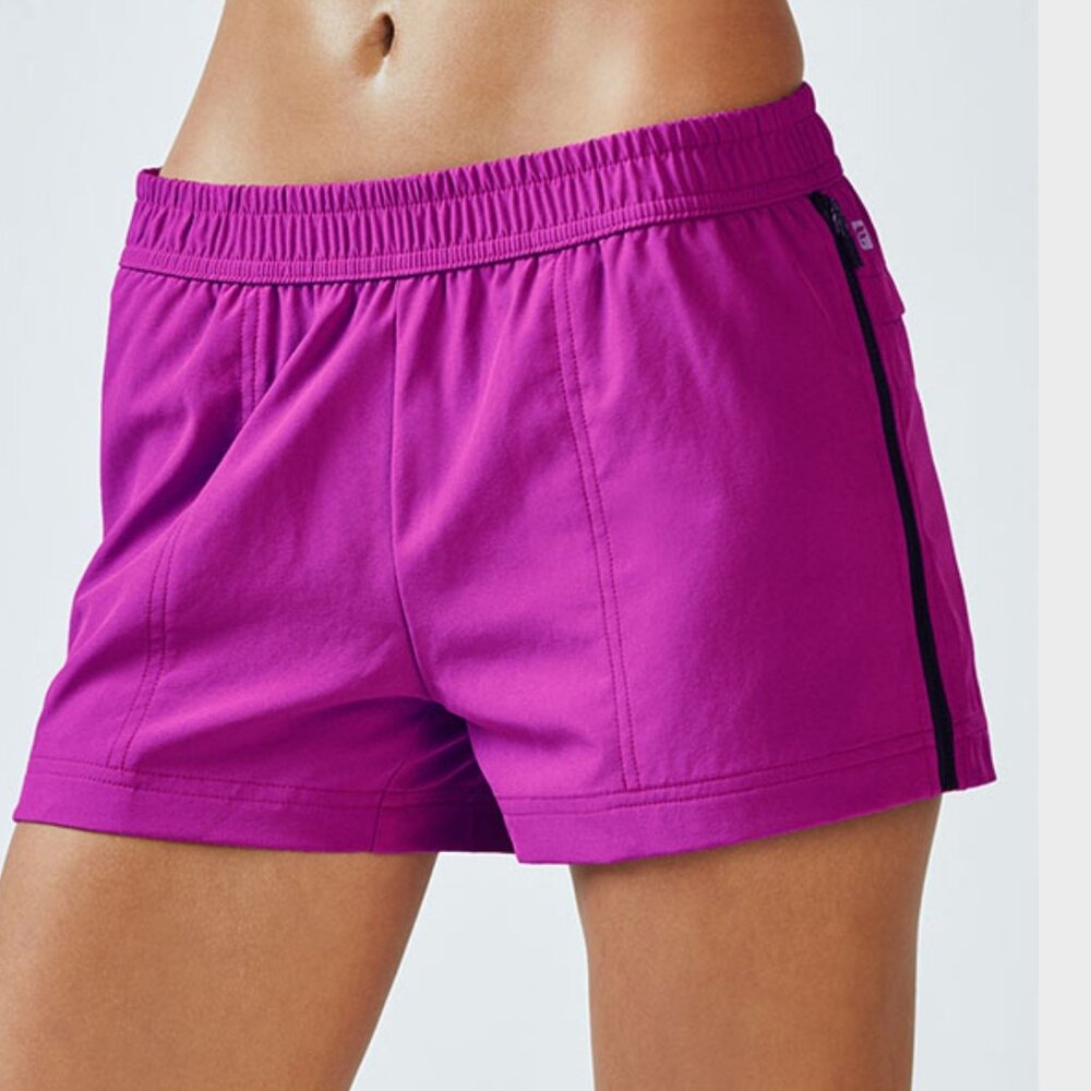 Fabletics NEW XL Eloise Shorts in Orchid / black